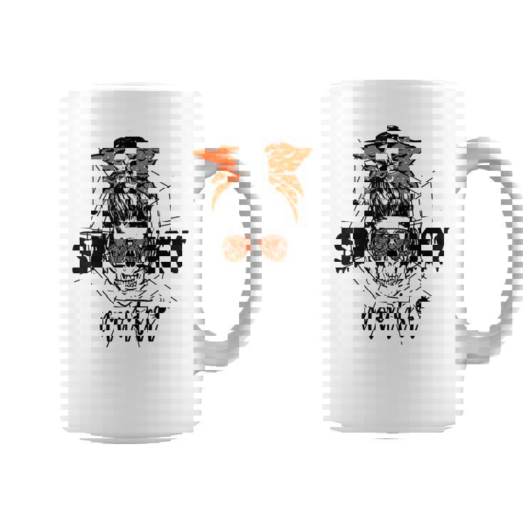 Funny Halloween Spooky Momster Skull Mama Costume For Mom  Coffee Mug
