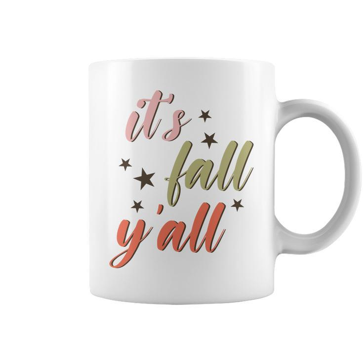 Funny Its Fall Yall Season Present Coffee Mug