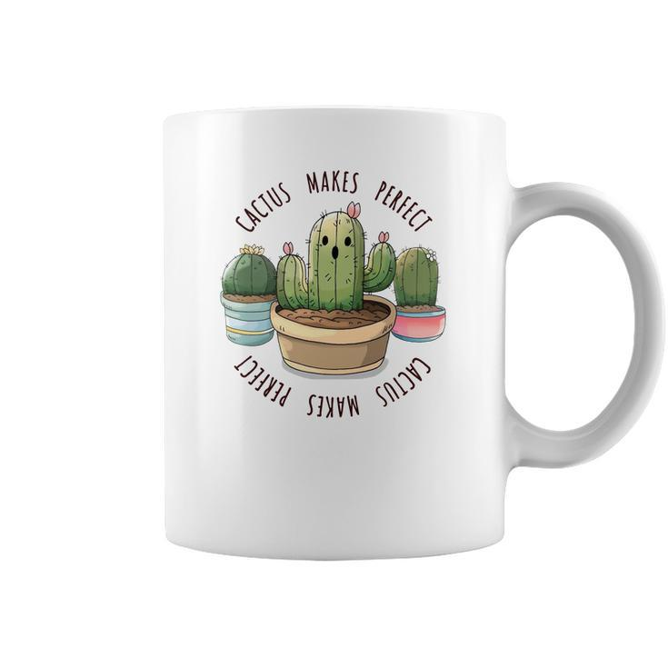 Gardener Cactus Makes Perfect Gardener Lovers Coffee Mug