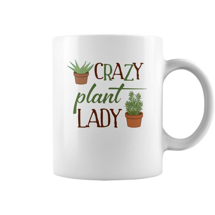 Gardener Crazy Plant Lady Idea Gift Coffee Mug