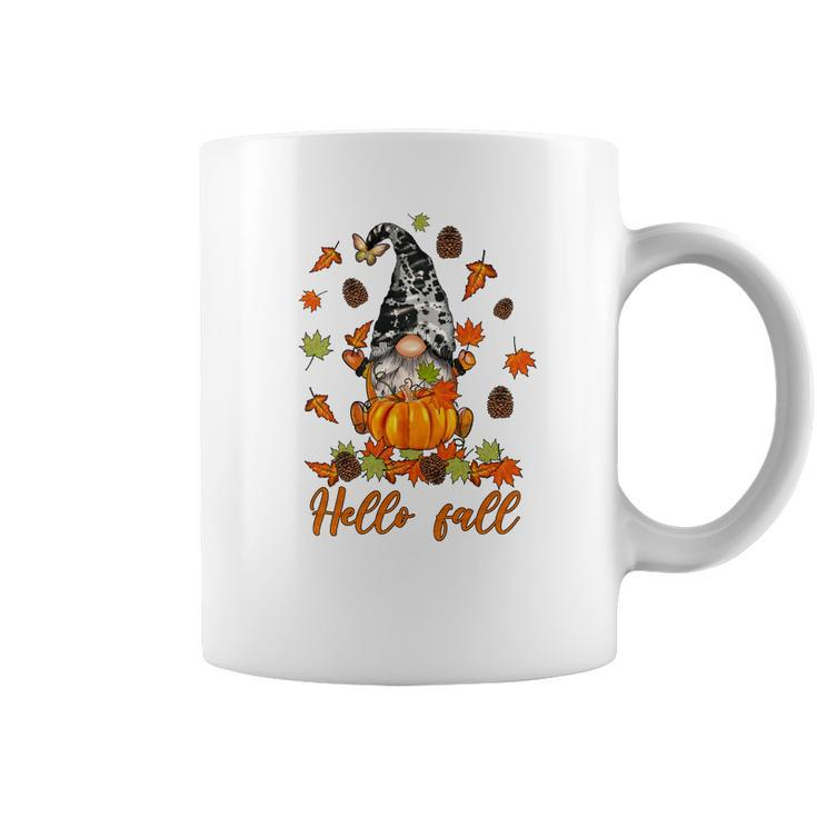 Gnomes Hello Fall Things Best Gift Coffee Mug