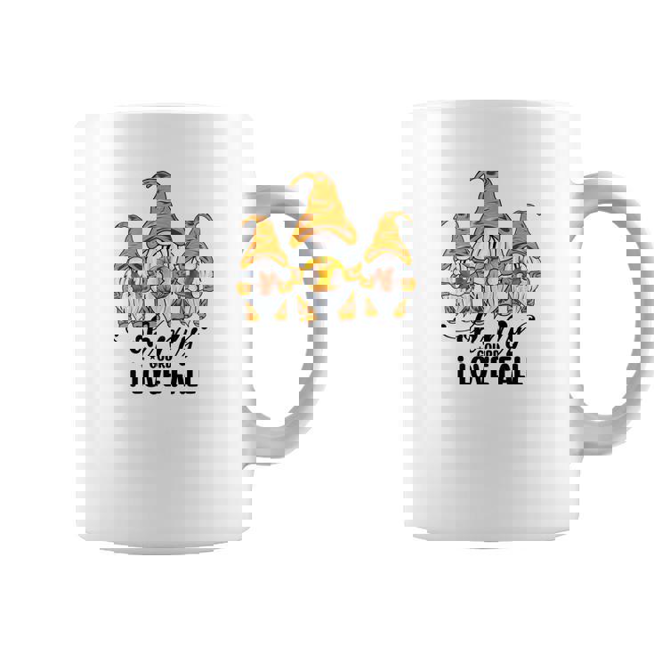 Gnomes Oh My Gourd I Love Fall Season Coffee Mug