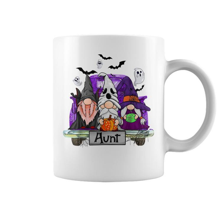 Gnomes Witch Truck Aunt Funny Halloween Costume  Coffee Mug