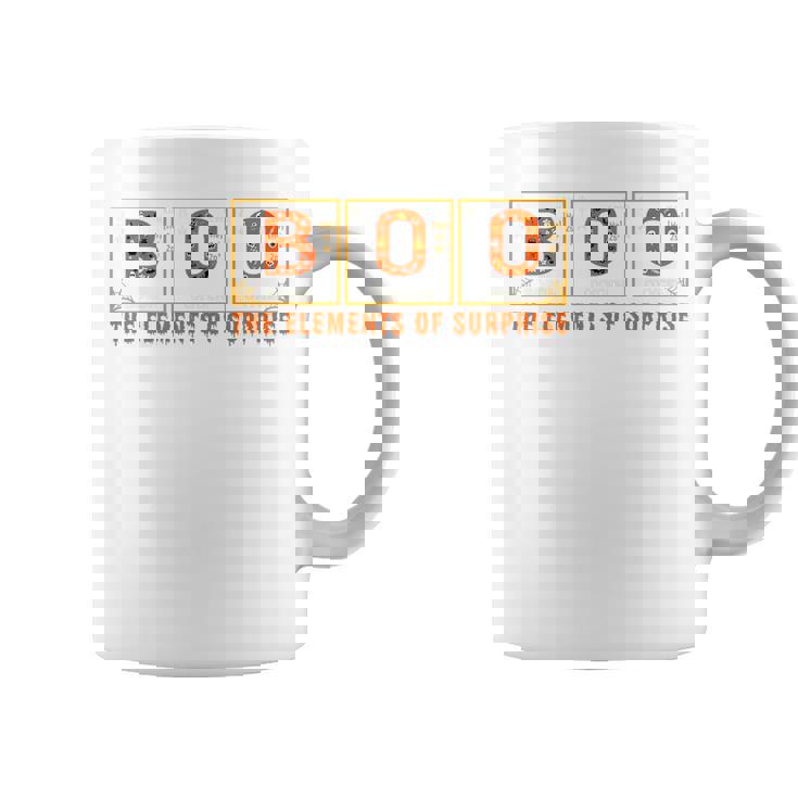 Halloween Boo Primary Elements Of Surprise Science Coffee Mug