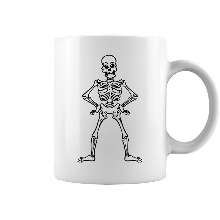 Halloween Funny Skeleton Black Custom For You Coffee Mug