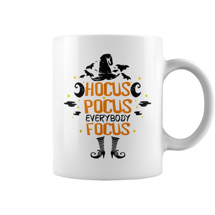 Halloween Hocus Pocus Everybody Focus Funny Teacher Costume  V2 Coffee Mug