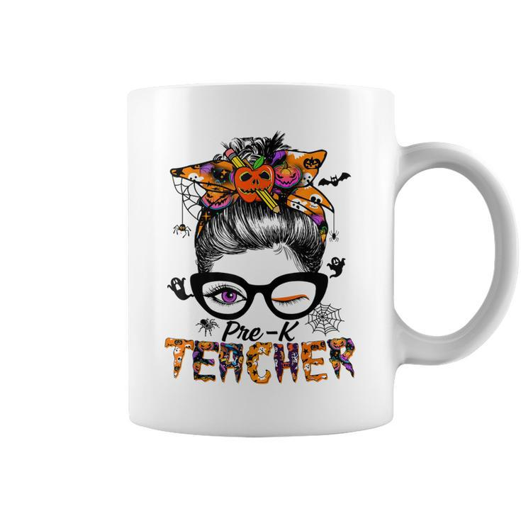 Halloween Pre-K Teacher Life -Cool Witch  Coffee Mug