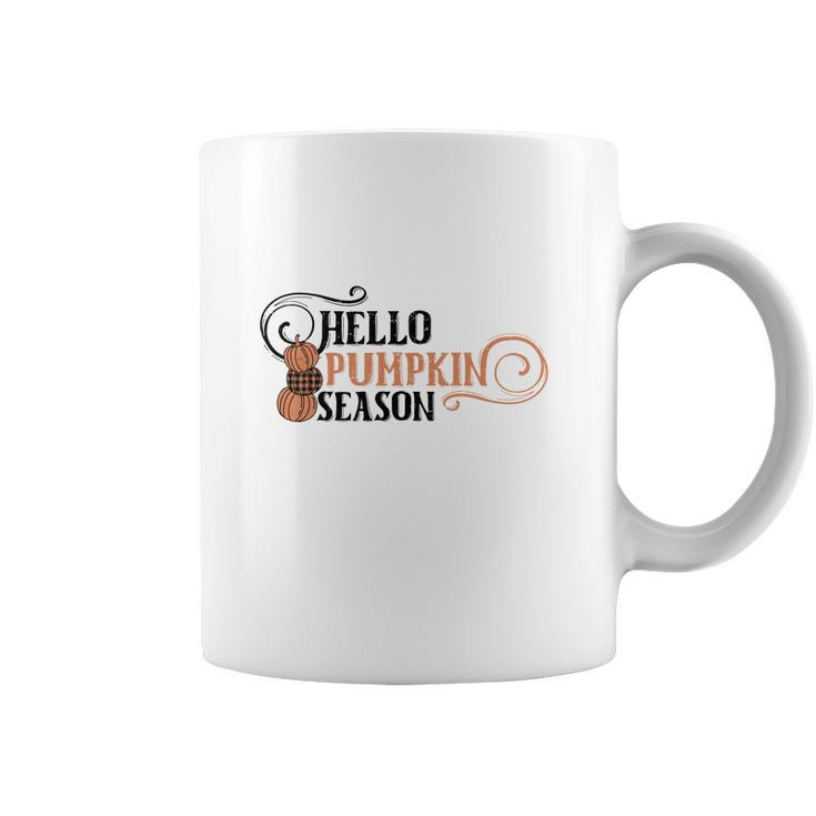 Hello Pumpkin Season Hello Fall Coffee Mug