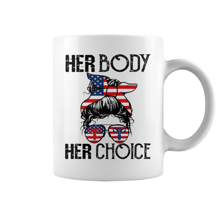 Her Body Her Choice Pro Choice Feminist  V3 Coffee Mug