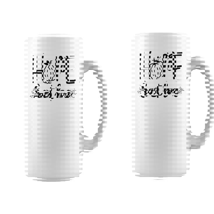 Home Sweet Home Pumpkin Hello Fall Season Coffee Mug