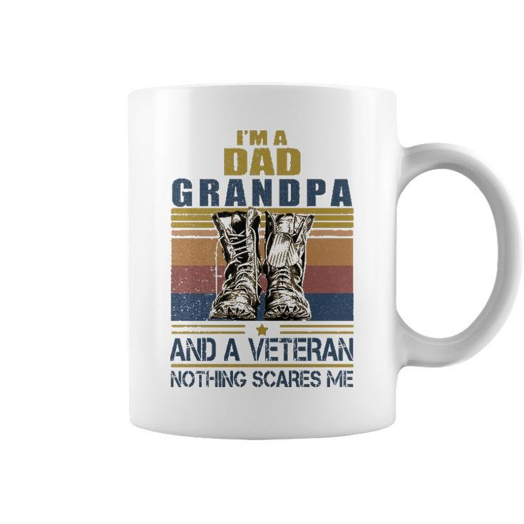 I Am A Dad Grandpa Veteran V2 Coffee Mug