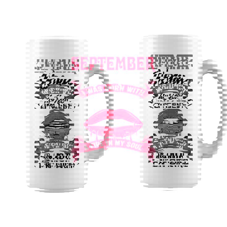 I Am A September Woman Girl Birthday Queen Born In September Coffee Mug