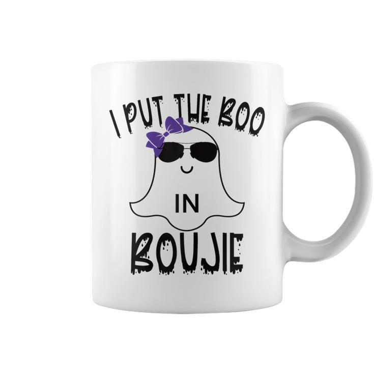 I Put The Boo In Boujie Funny Cute Halloween Costume Boujee  Coffee Mug