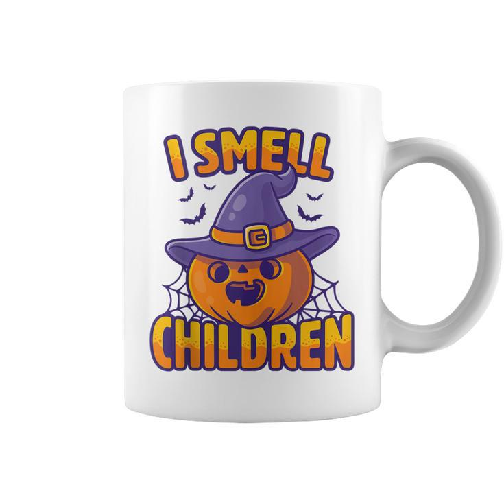 I Smell Children Funny Dad Mom Teacher Halloween Costume  V3 Coffee Mug