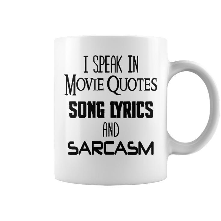 I Speak In Movie Quotes V3 Coffee Mug