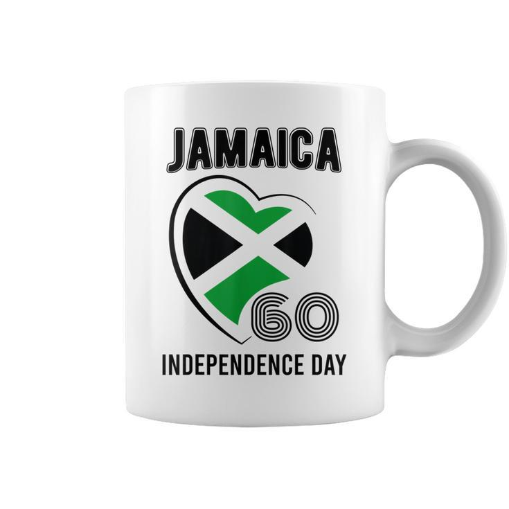 Jamaica 60Th Independence Day Jamaica 60 Independence Yellow  Coffee Mug
