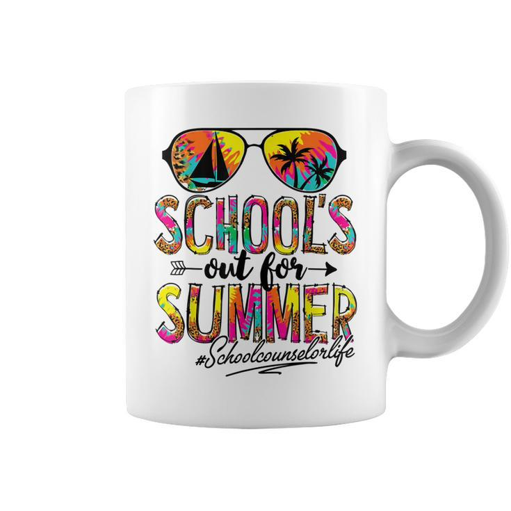 Last Day Of School Schools Out For Summer School Counselor  Coffee Mug