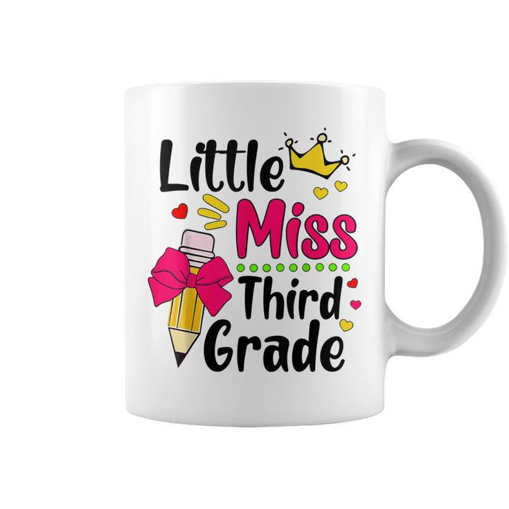 Little Miss 3Rd Grader First Day Of Hello Third Grade Girls  Coffee Mug