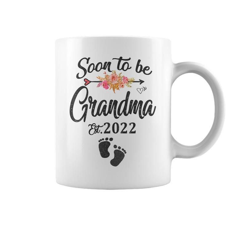 Mothers Day First Time Grandma Top Soon To Be Grandma 2022  Coffee Mug