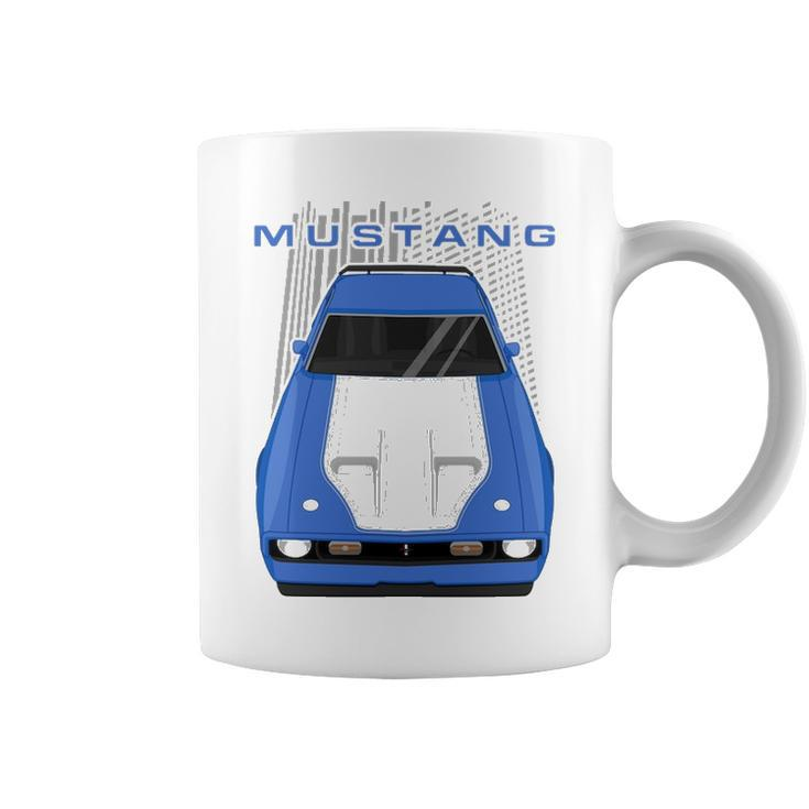 Mustang Mach 1 1971 To 1972   Blue Graphic Design Printed Casual Daily Basic Coffee Mug - Thegiftio