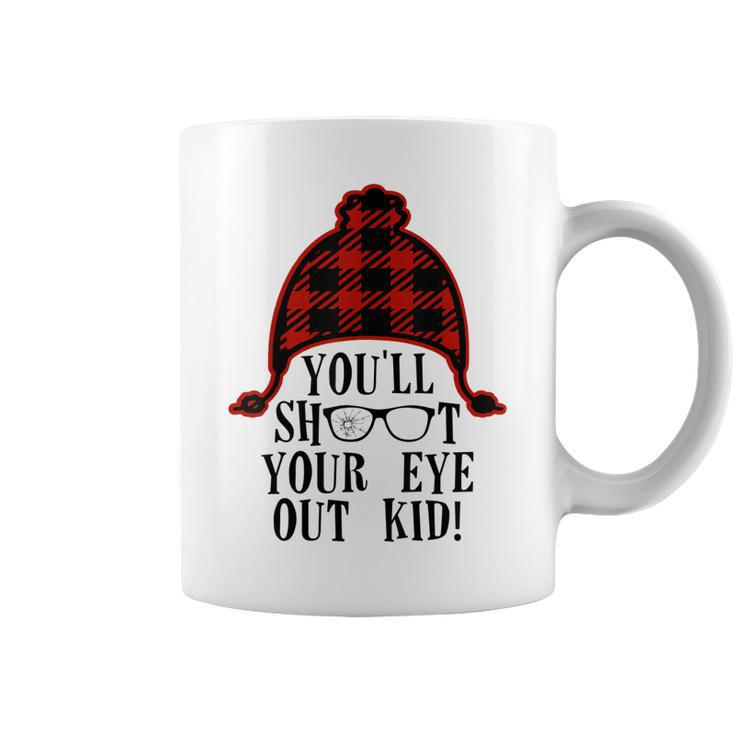 Oh Fudge Youll Shoot Your Eye Out Christmas Santa Claus Hat  Coffee Mug