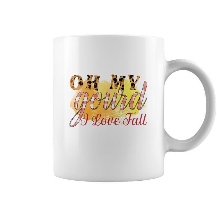 Oh My Gourd I Love Fall V2 Coffee Mug