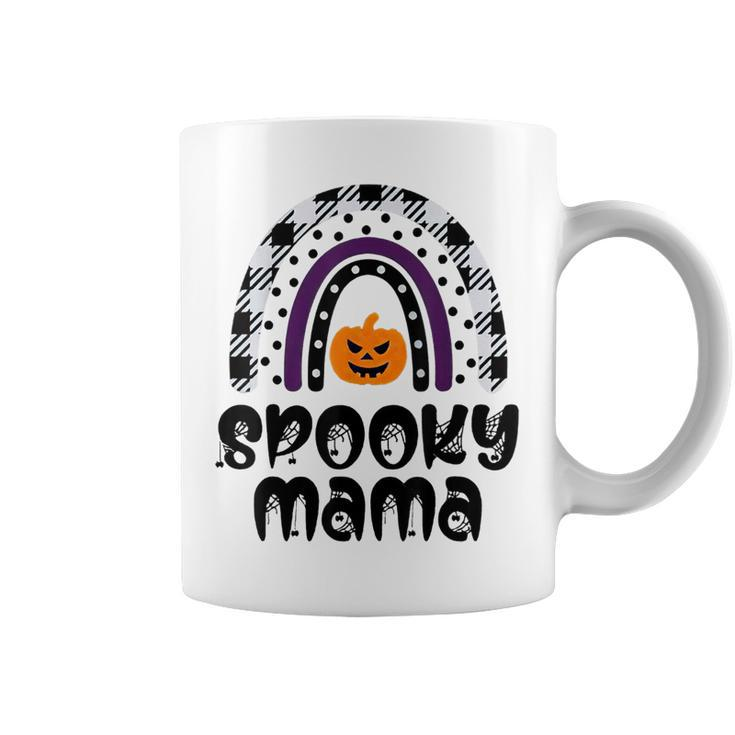 One Spooky Mama Funny Family Halloween Costume Matching Gift  Coffee Mug