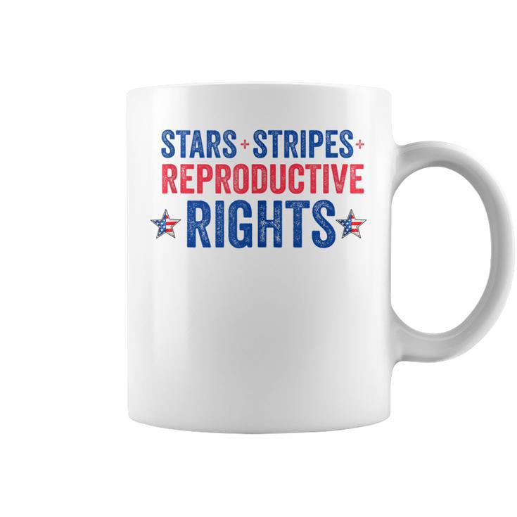 Patriotic 4Th Of July  Stars Stripes Reproductive Right  V5 Coffee Mug