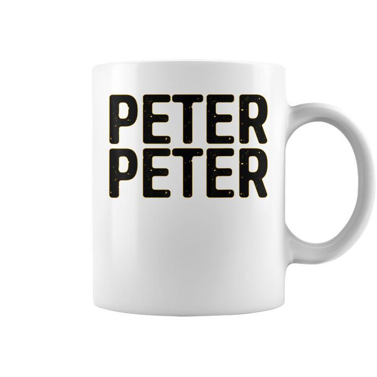 Peter Peter  Halloween Pumpkin Eater Costume Shirt Coffee Mug