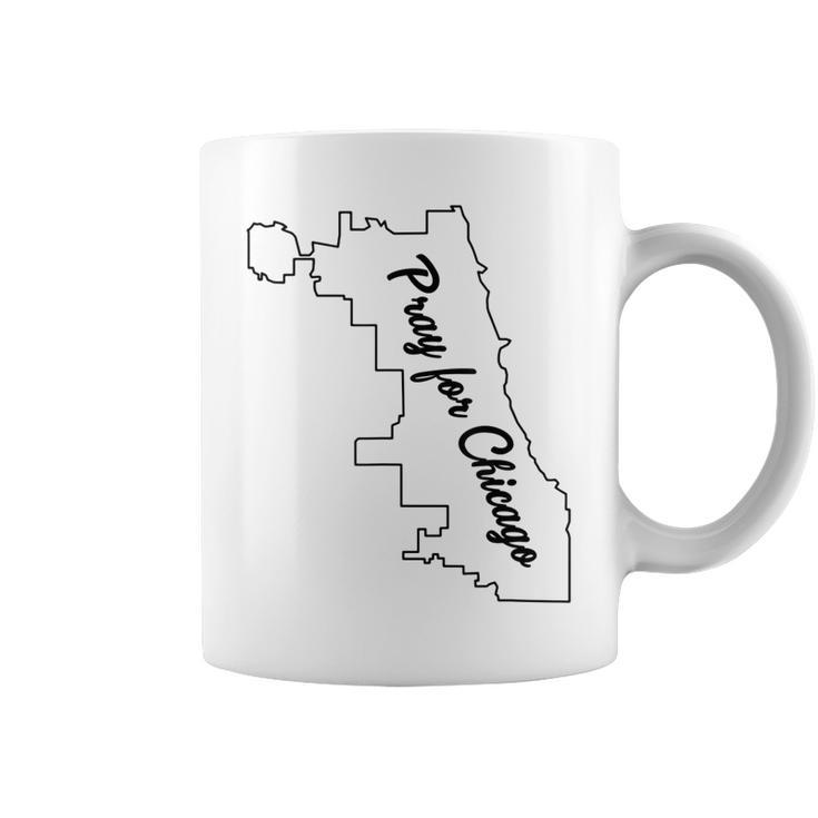 Pray For Chicago Chicago Shooting Support Chicago Outfit Coffee Mug