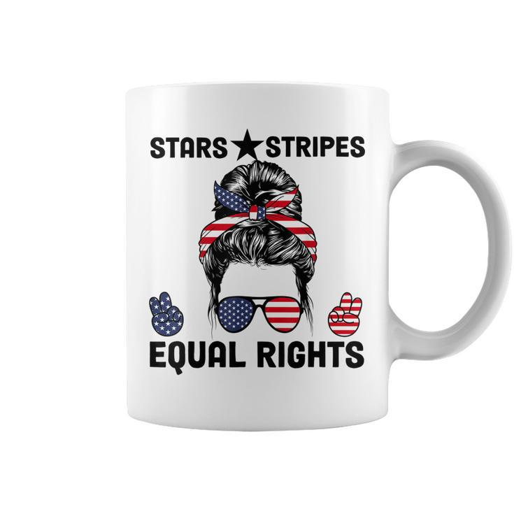 Pro Choice Feminist 4Th Of July - Stars Stripes Equal Rights  Coffee Mug