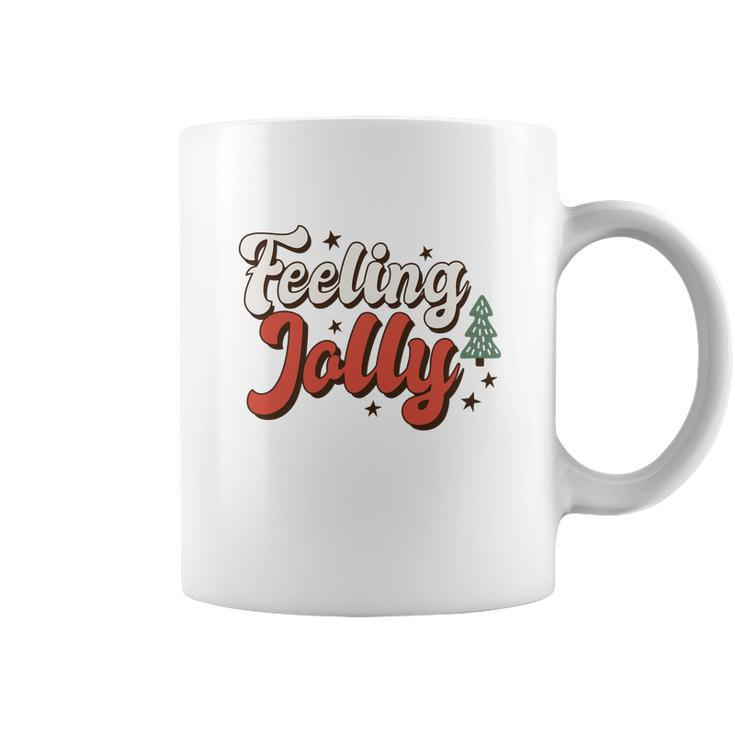 Retro Christmas Feeling Jolly Coffee Mug