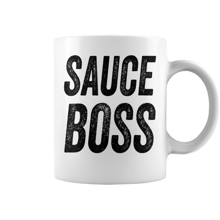 Sauce Boss Chef Bbq Cook Food Humorous  Coffee Mug