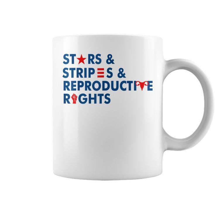 Stars & Stripes & Reproductive Rights 4Th Of July  V5 Coffee Mug
