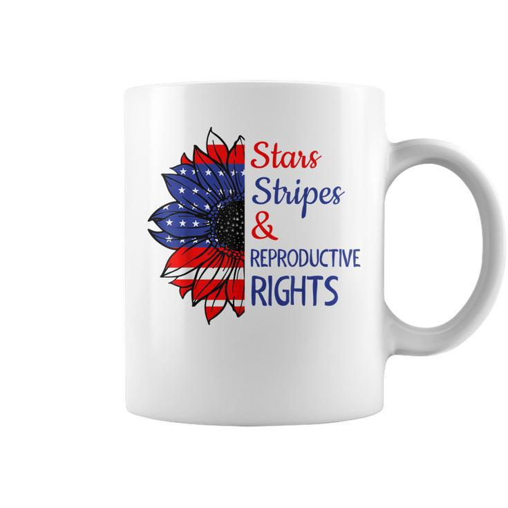 Stars Stripes Reproductive Rights American Flag 4Th Of July  V7 Coffee Mug