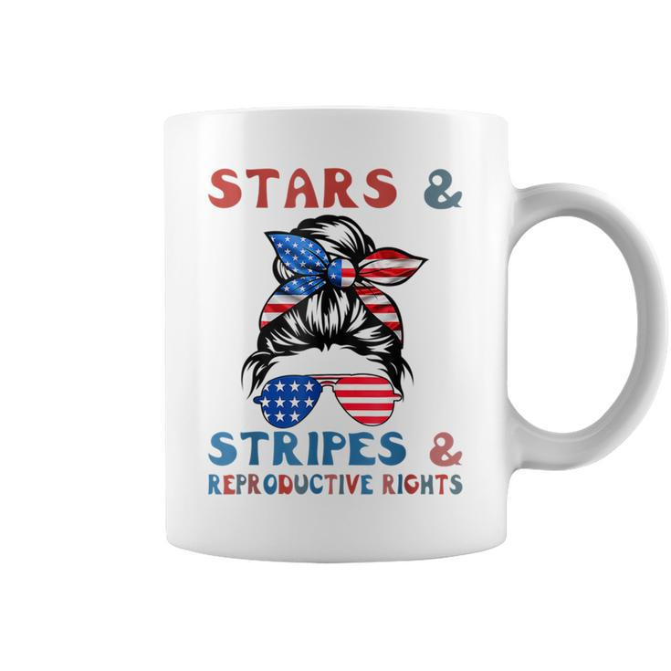 Stars Stripes Reproductive Rights Patriotic 4Th Of July  V15 Coffee Mug