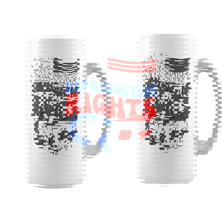 Stars Stripes Reproductive Rights Patriotic 4Th Of July  V18 Coffee Mug