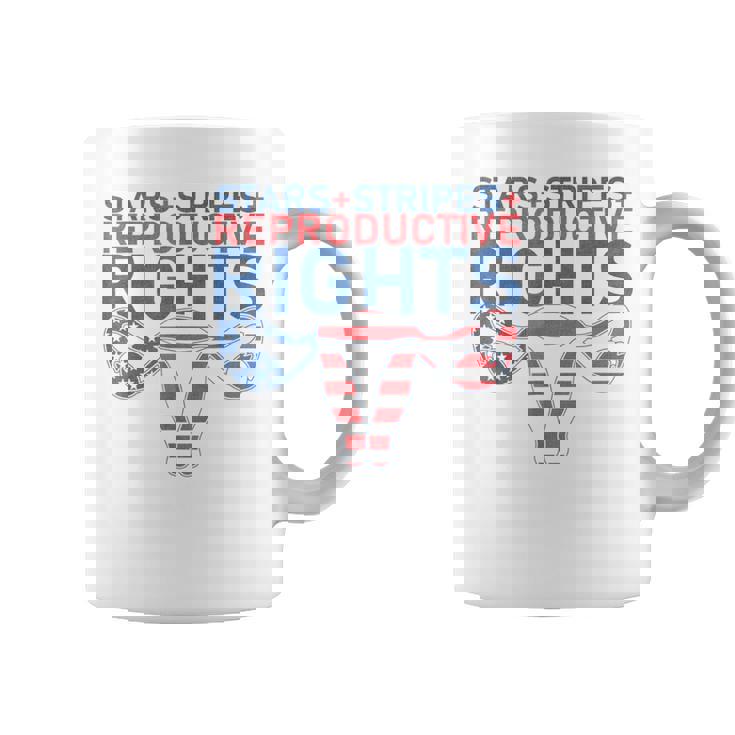 Stars Stripes Reproductive Rights Patriotic 4Th Of July  V22 Coffee Mug