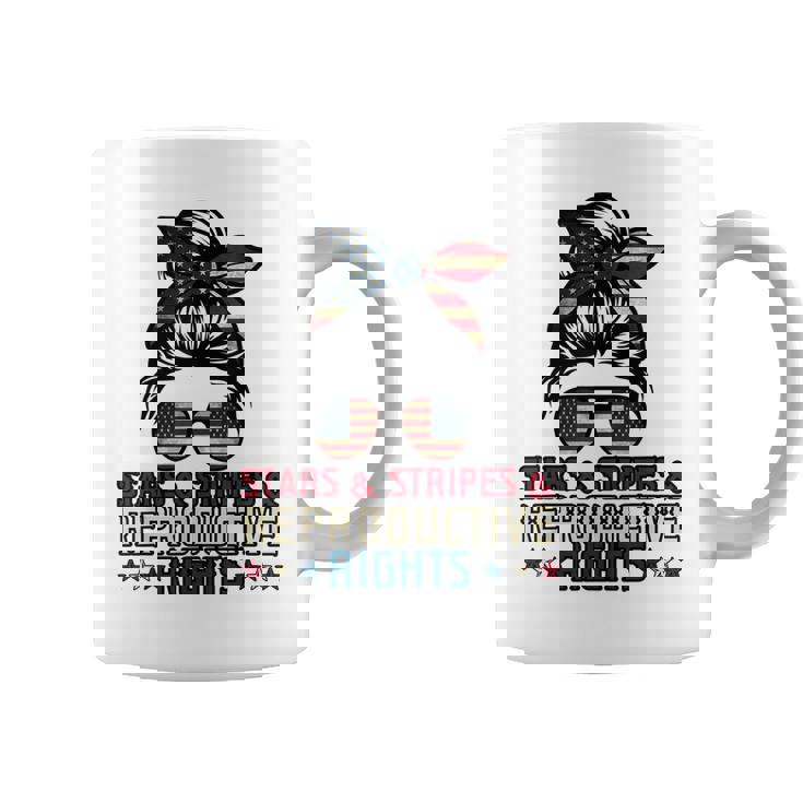 Stars Stripes Reproductive Rights Patriotic 4Th Of July  V5 Coffee Mug