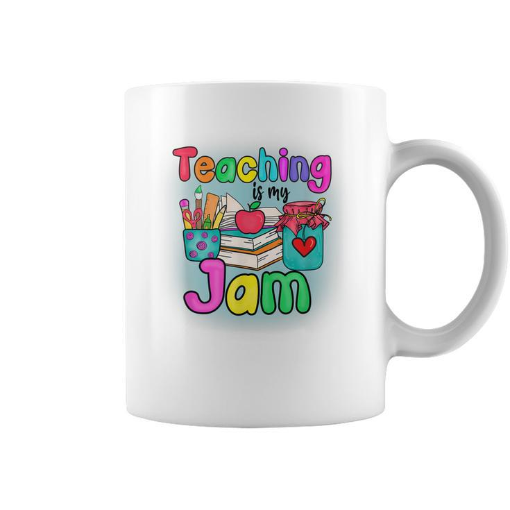 Teaching Is My Profession Jam Cute Graphic Teachers  Coffee Mug