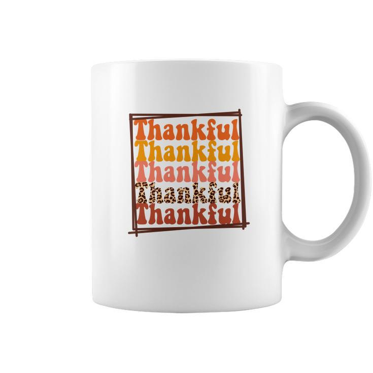 Thankful Thankful Thankful Fall Best Gift Coffee Mug