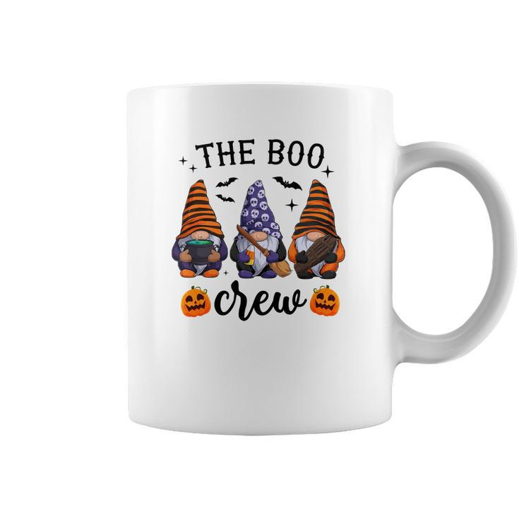 The Boo Crew Gnomes Halloween Pumpkins Coffee Mug