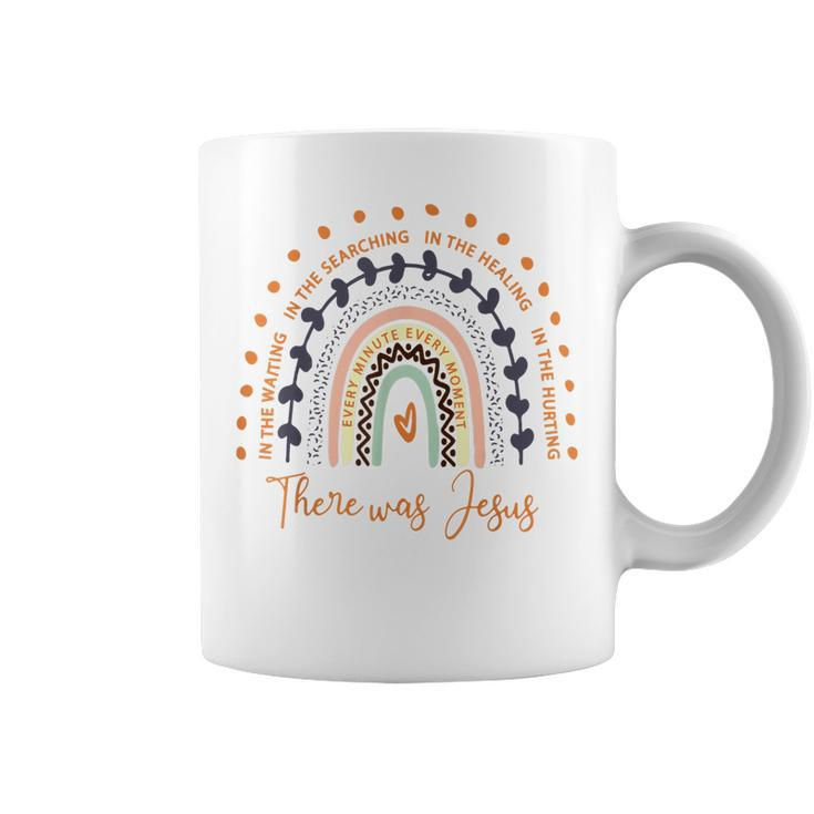 There Was Jesus Religion Faith Church Believer Pray Gift  Coffee Mug
