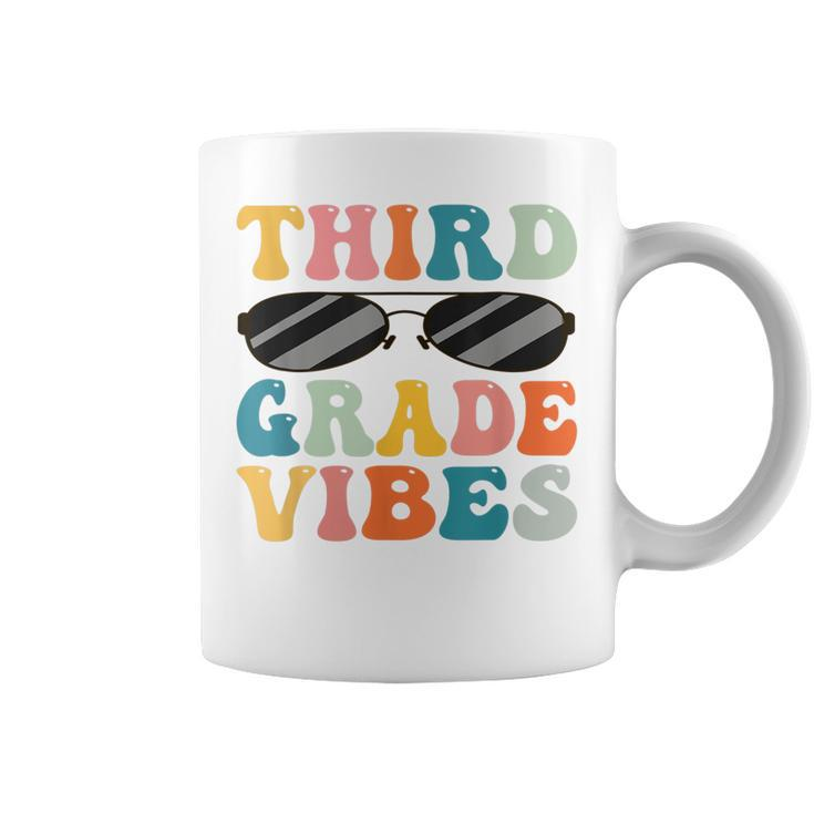 Third Grade Vibes 3Rd Grade Team Retro 1St Day Of School  V2 Coffee Mug