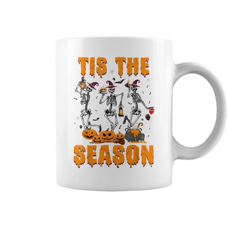 Tis The Season Pumpkin Spice Funny Fall Vibes Autumn Retro Coffee Mug