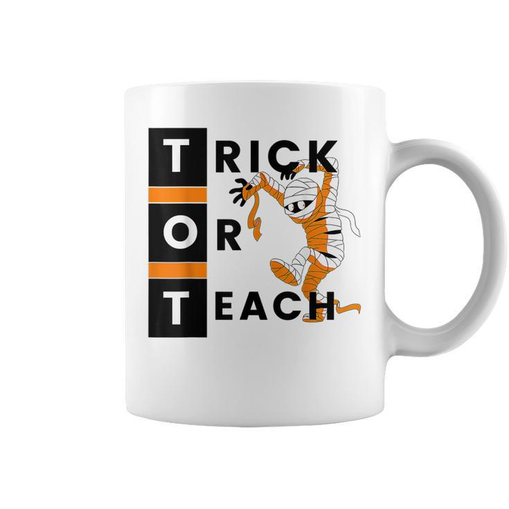 Trick Or Teach Funny Teacher Halloween Costume Gifts  Coffee Mug