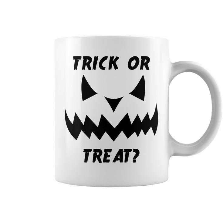 Trick Or Treat With A Jack O Lantern Pumpkin Halloween   Coffee Mug