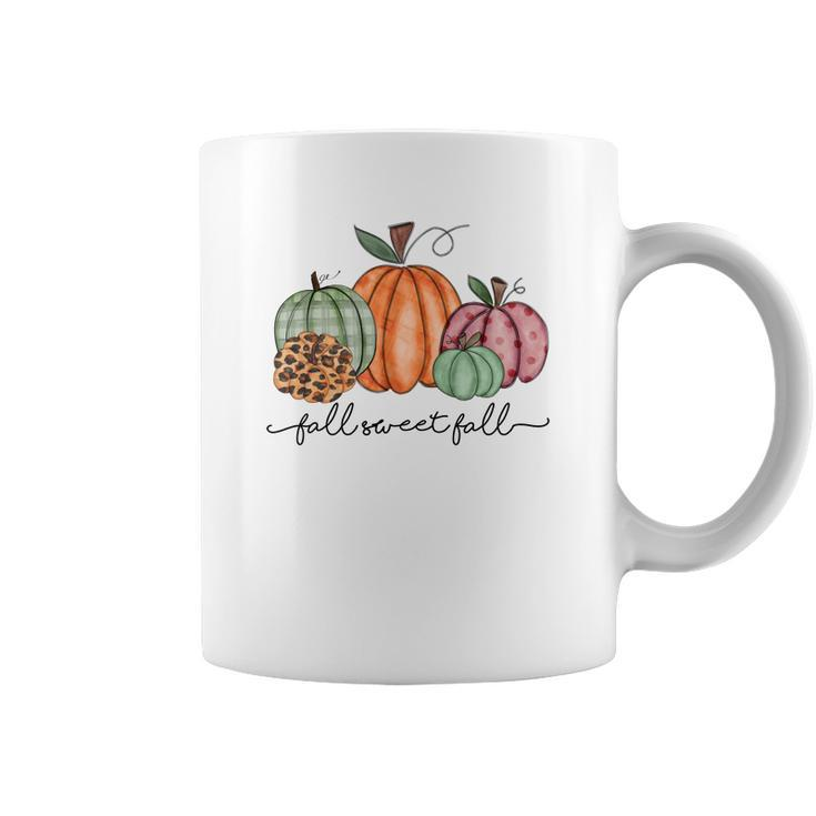Vintage Autumn Fall Sweet Fall Pumpkin Coffee Mug