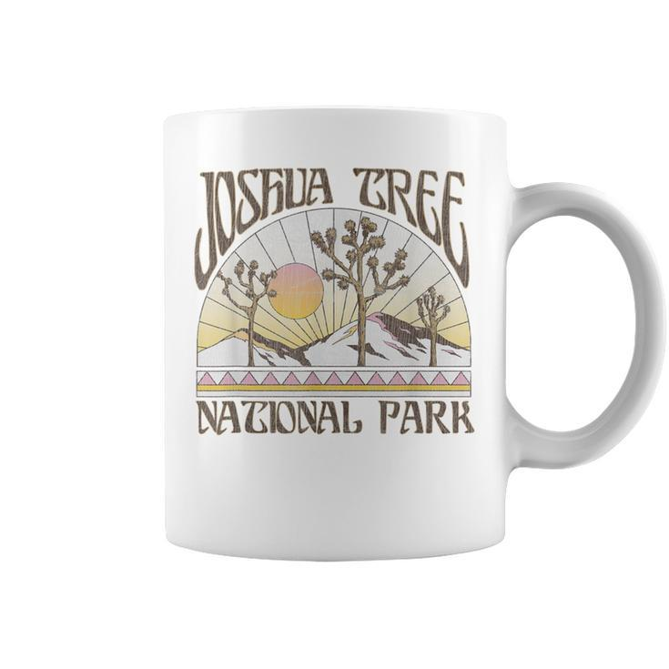 Vintage Joshua Tree National Park Retro Outdoor Camping Hike  Coffee Mug