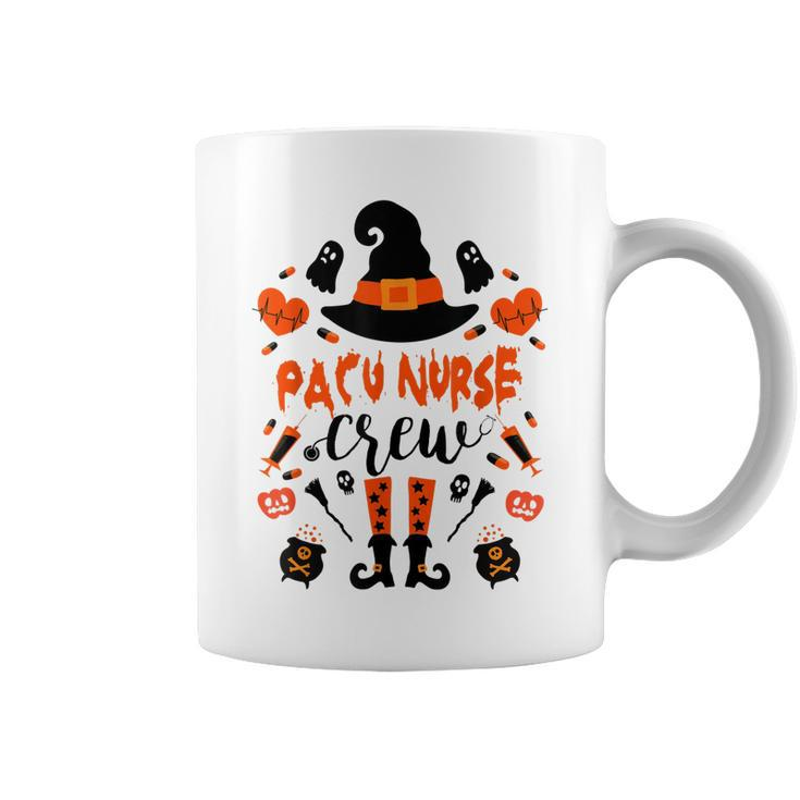 Witch Pacu Nurse Crew Costume Halloween Witch Broom Costume  Coffee Mug